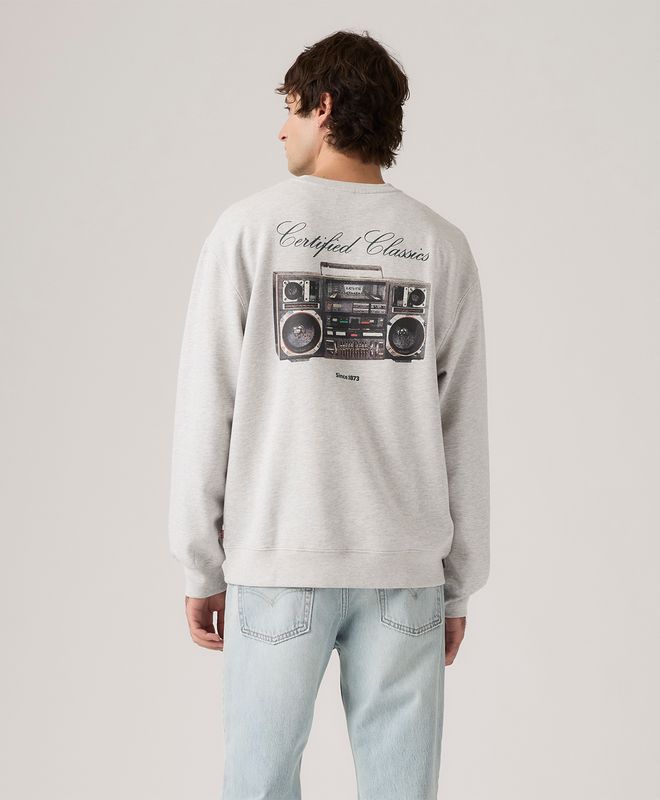 Polerón Hombre Levi's Relaxd Graphic Crew