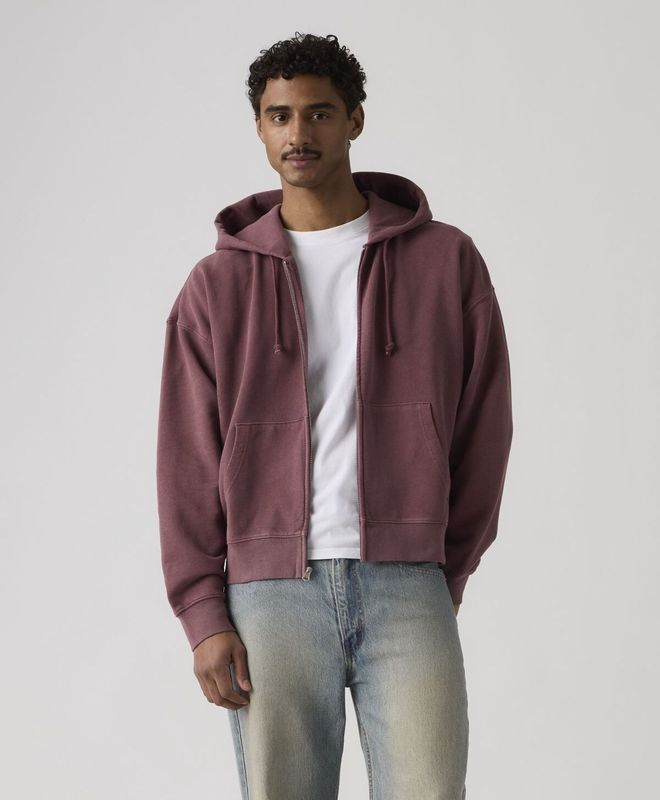 Polerón Hombre Levi's Hayes Cropped Full Zip