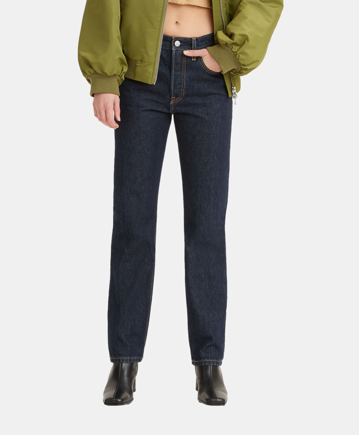 Jeans Levi's 501 For Women Mujer Azul Oscuro | Levi's Chile