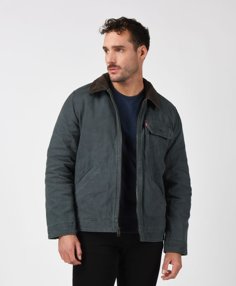リージャ　ジャケット　USーＳ Chaqueta Levi's Utility para Hombre Color Verde | Levi's Chile