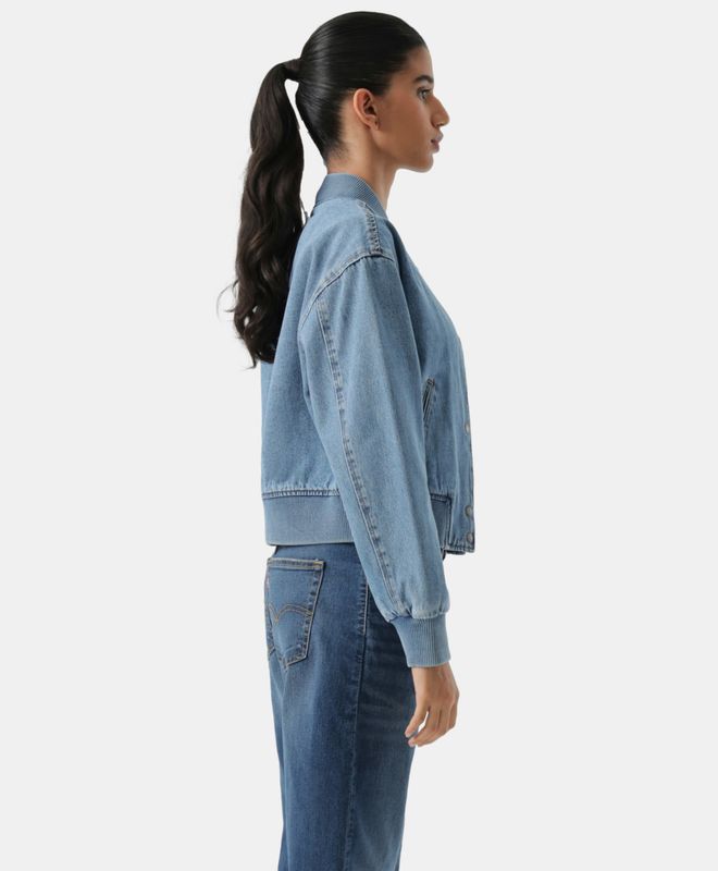 Chaqueta Mujer Levi's Cropped Varsity Bomber