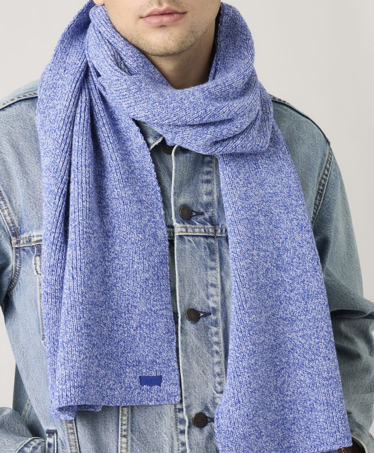 Bufanda de Hombre Levi's® Holiday Scarf Azul | Levis.cl
