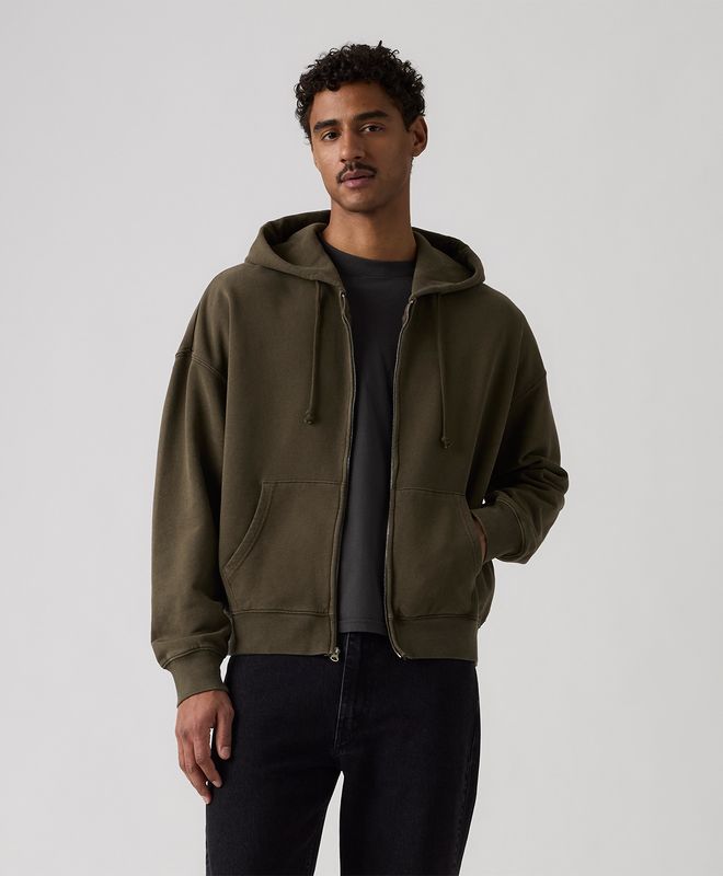 Polerón Hombre Levi's Hayes Cropped Full Zip