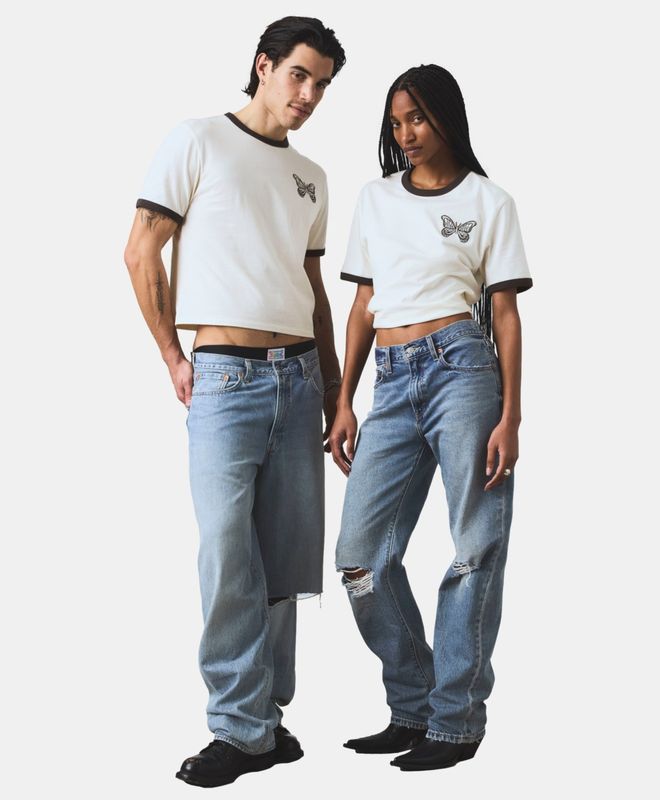 Polera Mujer Levi's Pride Shrunken Ringer Tee