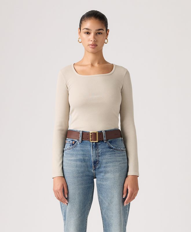 Polera Mujer Levi's Essential Neck Long Sleeve