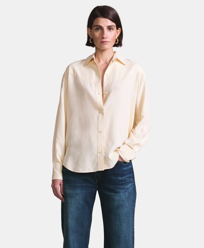 Blusa Mujer Levi's Blue Tab Rider Shirt