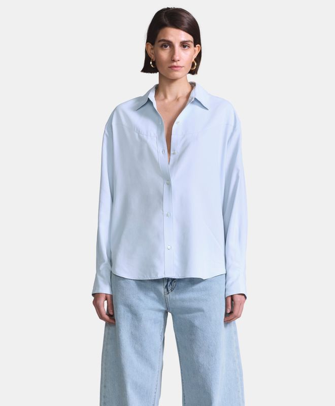 Blusa Mujer Levi's Blue Tab Rider Shirt