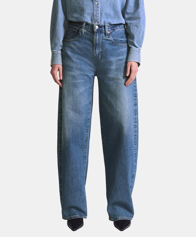 Jeans Mujer Levi's Blue Tab Drop Barrel