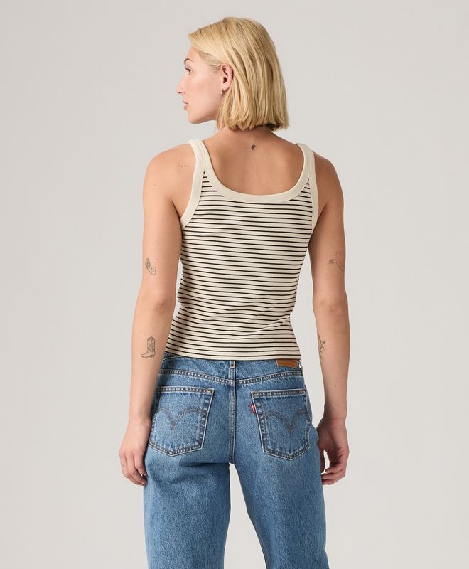 Polera Mujer Levi's Essential Ribbed Tank