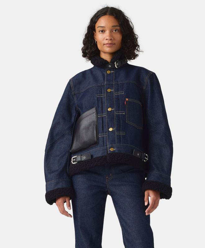Chaqueta Mujer Levi's X Sacai Sherpa