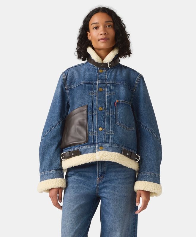 Chaqueta Mujer Levi's X Sacai Sherpa