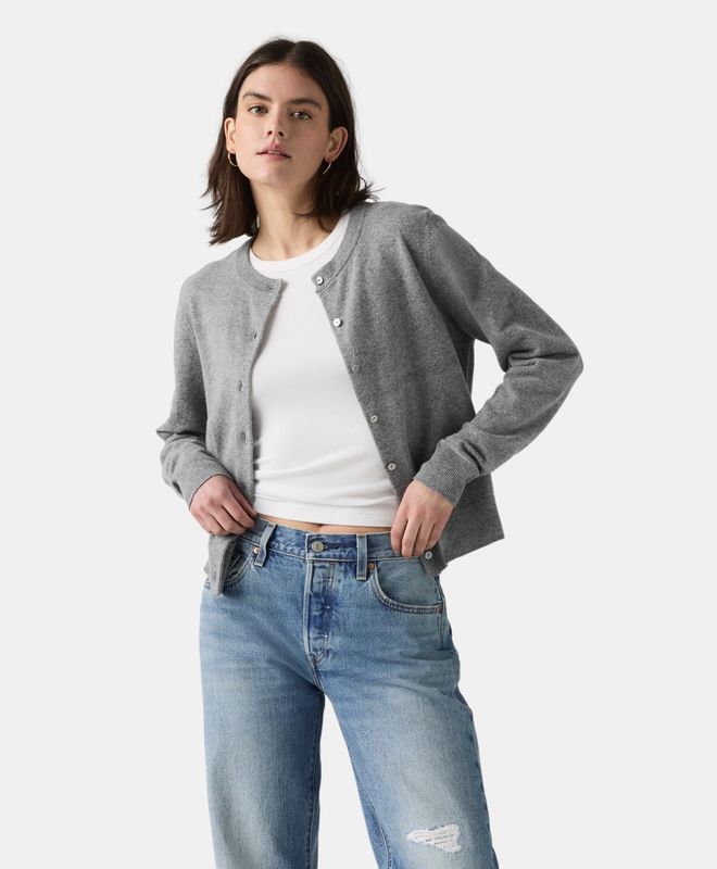 Sweater Mujer Levi's Tara Super Soft Crewneck Cardi