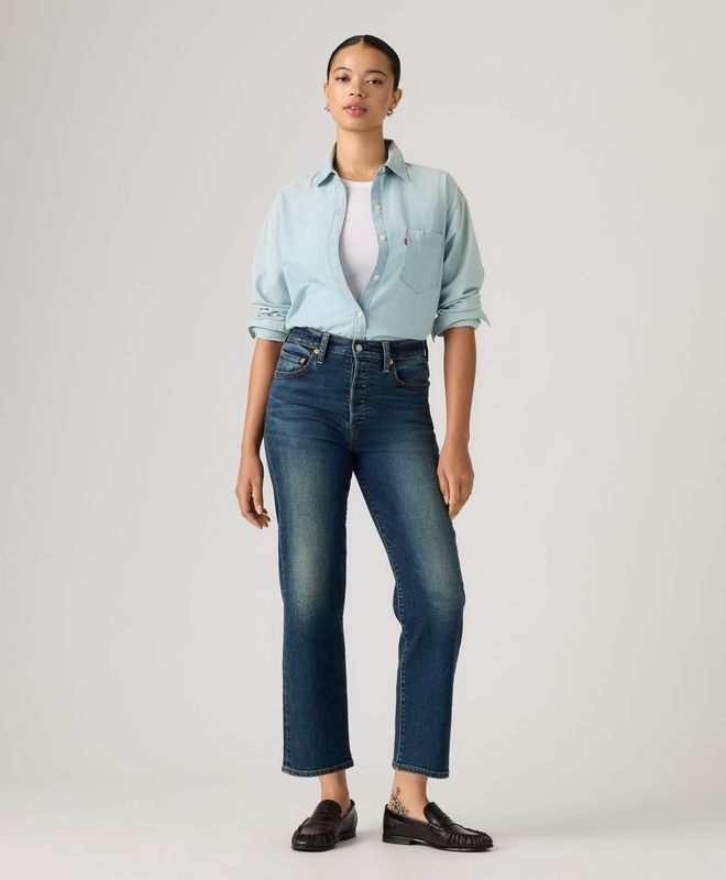 Jeans Mujer Levi's Ribcage Straight Ankle