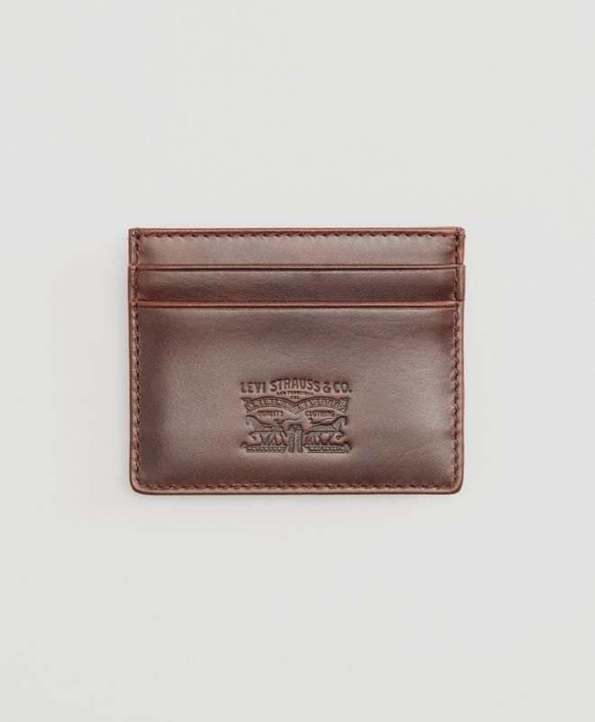Billetera Hombre Levi's Leather Card Case
