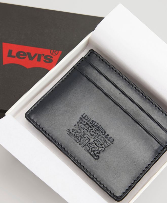 Billetera Hombre Levi's Leather Card Case