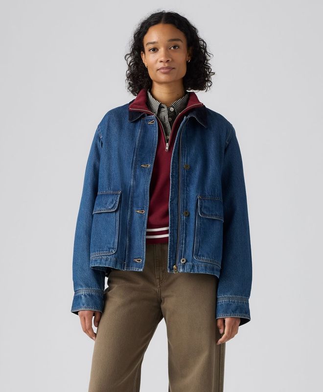 Chaqueta Mujer Levi's Bree Cropped Chore Jacket