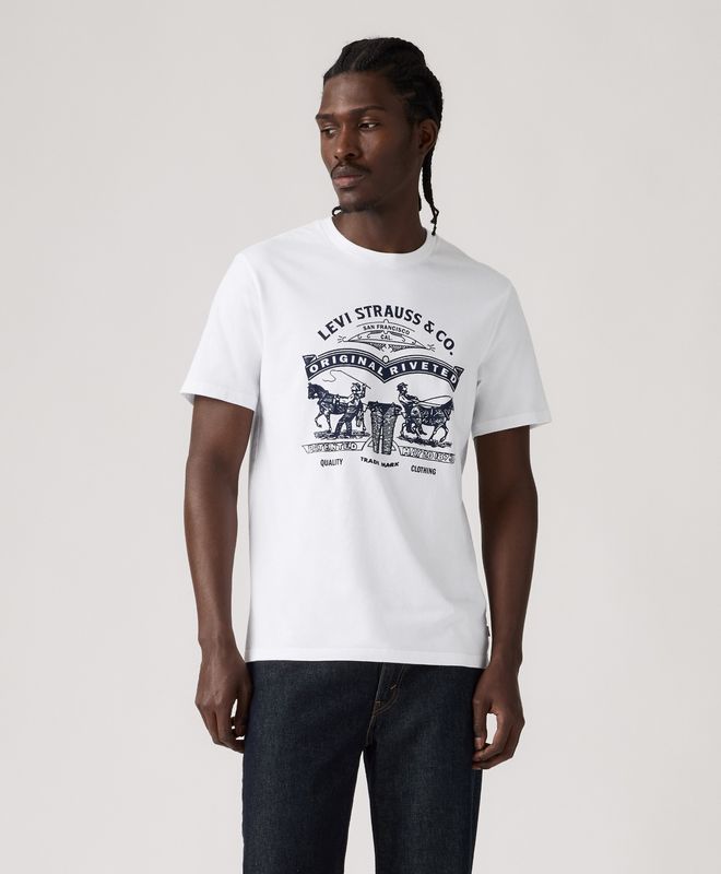 Polera Hombre Levi's Graphic Crewneck Tee